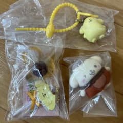 サンリオ ポムポムプリン 4点セット キャンディポップキーホルダーのサムネイル