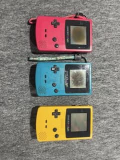 ゲームボーイカラー 本体 3台セット ジャンク品のサムネイル