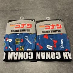 [Brand New] Detective Conan Boxer Briefs, Size M, Set of 2