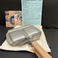 日本製】snow peak ホットサンドクッカー トラメジーノ GR-009 - メルカリ