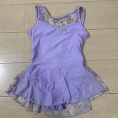 Wear Moi バレエ レオタード スカート付き パープルのサムネイル