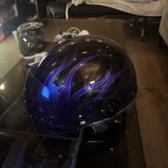 バイク半ヘル カスタムペイント 関西低回転のサムネイル