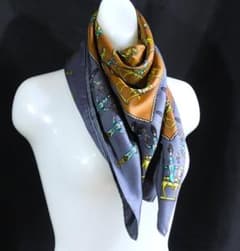 美品 エルメス HERMES 大判シルクスカーフ カレ90 D616 - メルカリ