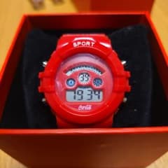 Coca-Cola コカ・コーラ デジタル腕時計 SPORT - メルカリ