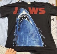 JAWS 映画 Tシャツ ブラック ヴィンテージのサムネイル