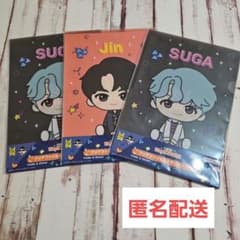 BTS TinyTAN DNA 이치 반 쿠지 클리어 파일 & 스티커 상