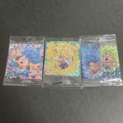 チ*コ様 ドラゴンボール 超戦士シールウエハース超　3枚セットのサムネイル