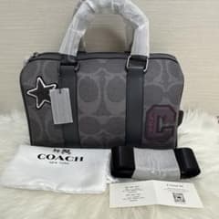 COACH ボストンバッグ グレー COACH 1941 C ボストンバッグ グレー - メルカリ