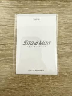 snowman popup フォトカードパックC 宮舘涼太のサムネイル