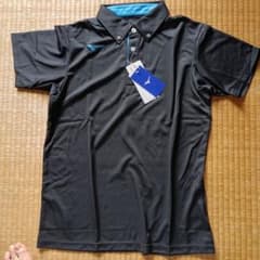 Mizuno ポロシャツ 32MA218009 ブラック Mのサムネイル