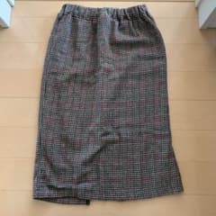 チェック ロングスカート タイトスカートのサムネイル