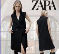 ZARA ザラ ♡ バーズアイベスト ツイード ベスト ジレ m ZARA - 新品 ZARA M バーズアイ ツイード ベストの通販 by iwaiwa's