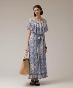 【新品タグあり】 グレースコンチネンタル マルチWAYシフォンワンピース36のサムネイル