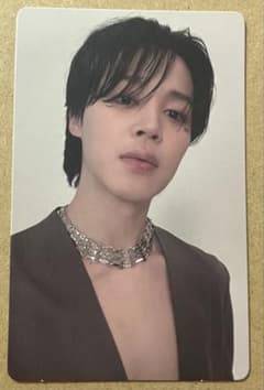 Jimin FACE Weverse shop特典フォトカードのサムネイル