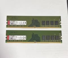 Kingston DDR4-2666 8GB×2 (計16GB) - メルカリ