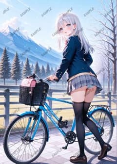 AH92 オリジナルイラスト 高画質 光沢写真用紙 A4ポスター - メルカリ