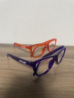 OAKLEY FROGSKINS カスタムフレーム 2本セット販売 OAKLEY FROGSKINS カスタムフレーム 2本セット販売 | Mercari