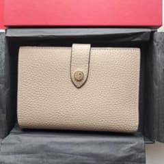 z**様 美品 ボナベンチュラ ベルテッド 二つ折り財布 グレージュ×イエロー ボナベンチュラ 二つ折り財布 グレージュ×イエロー - メルカリ