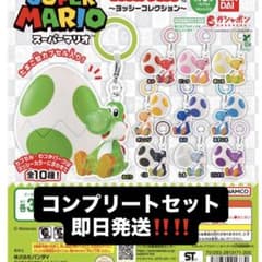 スーパーマリオ ヨッシーめじるしアクセサリー 全10種コンプリートセットのサムネイル