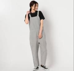 DANTON リネン・コットンサロペット グレー系 - メルカリ