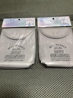 ◎保冷ポーチ保冷パウチカバー２点セット　キャンドゥ◎のサムネイル