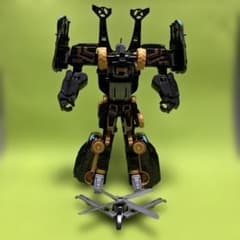 ギガセブンブラックmini トボット　トランスフォーマー　メタルカードボット