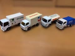 トミカ 企業トラック ミニカー 4台セットのサムネイル