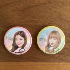 公式缶バッジ チェイェナセット IZ*ONE 缶バッジ チャン・ウォニョン チェ・イェナ 2点セット - メルカリ