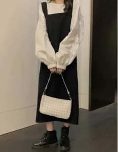 【新品】キャミワンピース　ロング　ブラック　着回し◉ SHEINのサムネイル