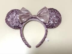 ディズニー　ミニー　カチューシャ　スパンコールのサムネイル
