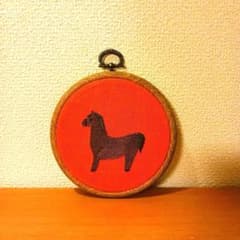 刺繍フレーム　 馬のサムネイル