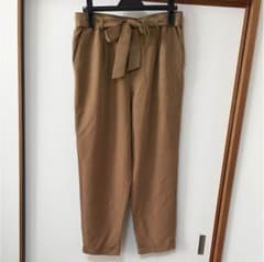 ★S mama様専用★HK WORKSウエストリボンテーパードパンツのサムネイル
