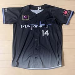 千葉ロッテマリーンズ BSW2026ユニフォーム #14 小島和哉 Lサイズ