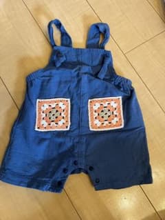 青色ロンパース サイズ70cmのサムネイル