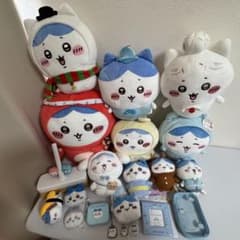 ハチワレ　21点まとめ売り　ぬいぐるみ　ポーチ　マスコット　コロコロ　キーホルダ 出品8/4まで】ハチワレ 21点まとめ売り ぬいぐるみ ポーチ コロコロ