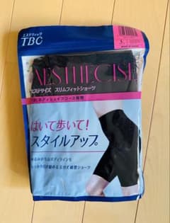 TBC エステサイズ スリムフィットショーツ L ブラックのサムネイル
