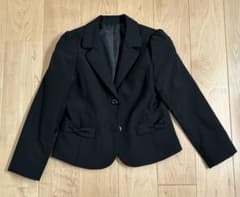 COMME CA ISM 黒 ジャケット 130Aのサムネイル