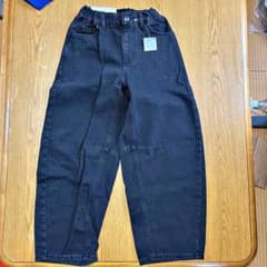 GU GIRLS バレルレッグジーンズ 140cmのサムネイル