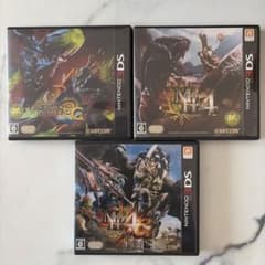 닌텐도 3DS 몬스터 헌터 시리즈 정리 판매