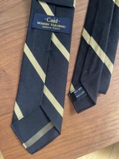 Caid MODERN TAILORING ネクタイ ストライプ 日本製のサムネイル