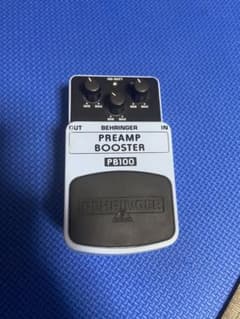 エフェクター　BEHRINGER PREAMP/BOOSTER PB100のサムネイル