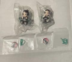 귀멸의 칼날 무한 열차편 로손 매력 첨부 피겨 탄지로 2개 세트
