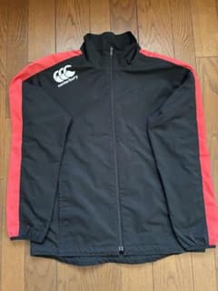 Canterbury ウォームアップウェア XL 黒/赤/グレー Canterbury ウォームアップウェア XL 黒/赤 - メルカリ