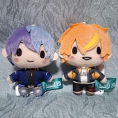 プロセカ ふわぷちマスコット ビビバス 2種セット 青柳冬弥・東雲彰人