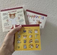 COCO and Wondrous Gang メモパッド 3種セットのサムネイル