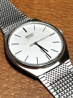 SEIKO QUARTZ エンブレム　稼働　新品風防・電池　1977年製のサムネイル