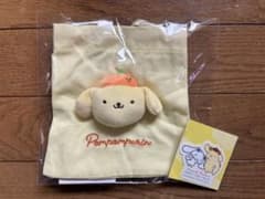 ポムポムプリンマスコット付き巾着のサムネイル