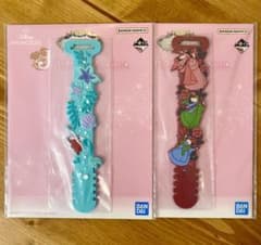 一番くじ ディズニー プリンセス J賞 ラバーコレクション 2点セットのサムネイル