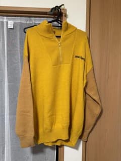 student apathy ハーフジップ　セーターのサムネイル