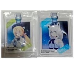 白上フブキ アキ・ローゼンタール ホロライブ アクリルウィンドウチャームのサムネイル